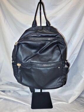 Black Convertible Backpack